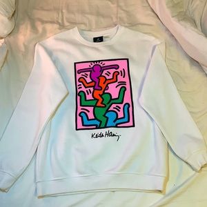 h&m keith haring sweatshirt
